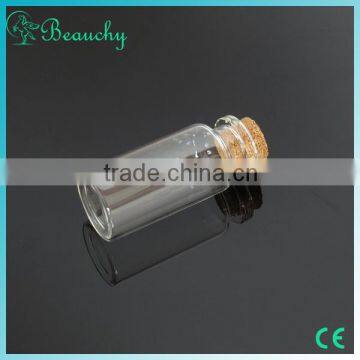 2015 BEAUCHY New Product 10ml Mini Glass Bottle With Cork