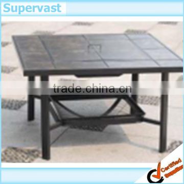 Square Fire Pit With Table Lid