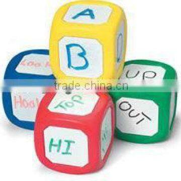 2014 promotional top quality soft Polyurethane foam dice