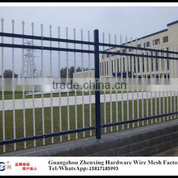 Alibaba supplier wholesale zinc-coated steel fence for courtyard ZX-XGHL29