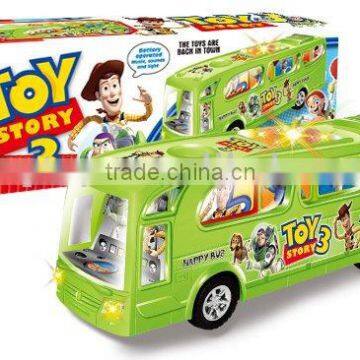 BO toy story school bus with light and music