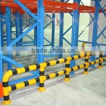 Tubular Barrier for Pallet Racking ,warehouse