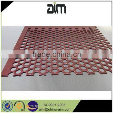 Straight pattern perforated metal sheet price