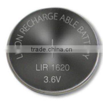 Rechargeable CR1620 batteries LIR1620 Li-ion Battery Type