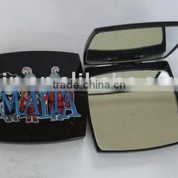 plastic double sides plastic pocket mirror