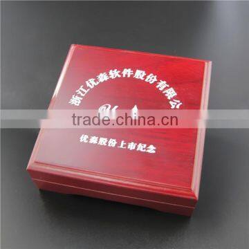 2015 High Quality Metal Coin Box / MDF Wooden Gift Box / MDF Wooden Display Box for Coin