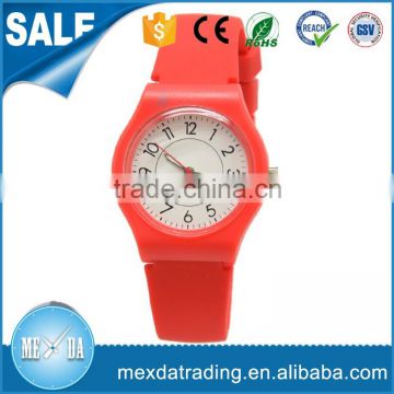 girl boy high quality new fashion design waterproof silicone band plastic children watch