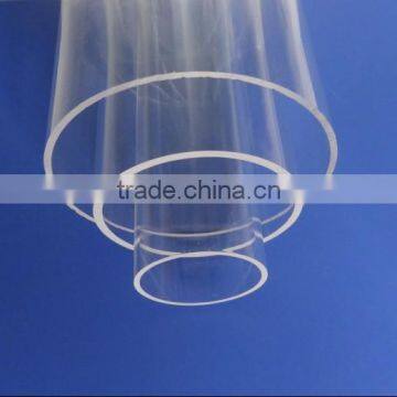 Large diameter size acrylic tube for packaging