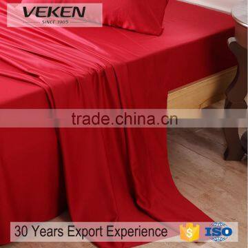 VK-B0097 300TC Plain Organic Bamboo Bedding photo-3