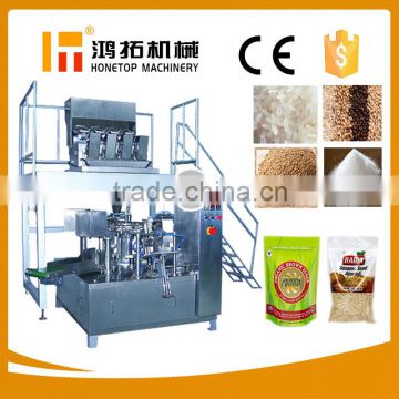 High quality professional automatic pre made bag packing machine