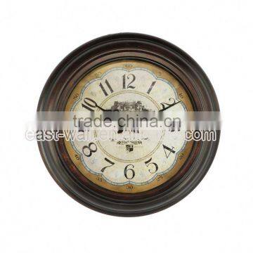 Art Work Craft Antique Style Funny Rectangle Wall Clock photo-2