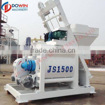 color customized JS1500 good yard concrete mixer