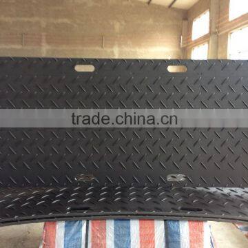 UV Stabilised HDPE Plate Ground Protection Outdoor Mobile PE Road Mats photo-2