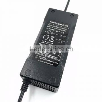 42V 3A Lithium Battery Charger Universal for Power Tools With Fan photo-2