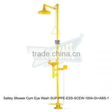 Safety Shower Cum Eye Wash ( SUP-PPE-ESS-SCEW-1004-GI+ABS-1 )