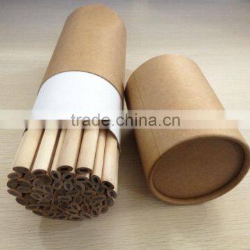 250*12*7mm oval shape carpenter's tool natural wood carpenter pencil with logo