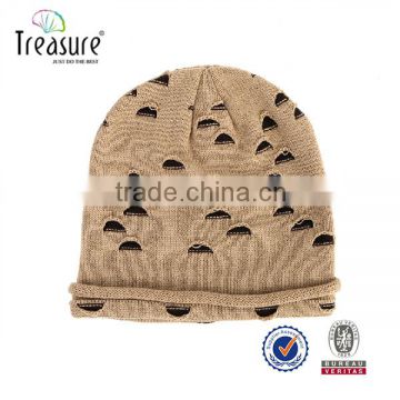 wholesale 2016 latest new design custom warm comfortable beanie hat