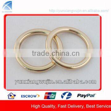 CD7087 Fashion Gold Metal O Ring with Custom Design