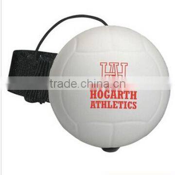 Bungee Yo-Yo Promotional Stress Balls - Volley Ball