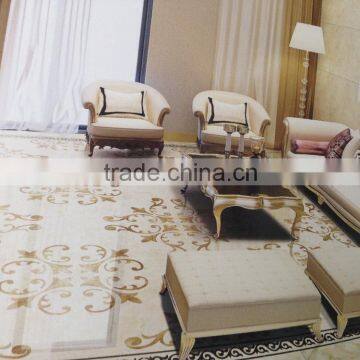 Microcrystal Flower Pattern Ceramic Tile Floor Carpet photo-5