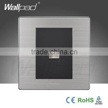 2015 China Hot Sale Wholesaler Wallpad Luxury Wall Light Switch Panel Network Computer COM Socket