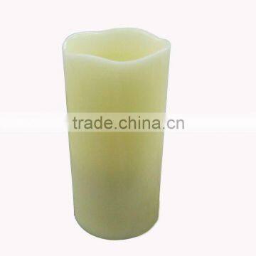 3*6 crater shaped wax shell led candle
