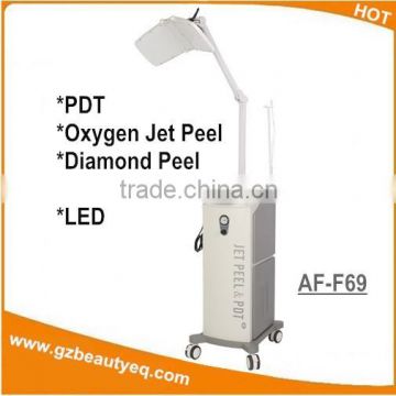 Hyperbaric Oxygen Jet Peel And Pdt Led With Diamond Peeling Facial Machine Professional