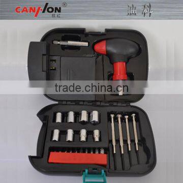 24pcs Mini Gift Tool Kit Hand Tool Set with Flashlight