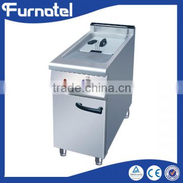 Professional manufacturing commercial electric 1-Tank 1-Basket Fryer With Cabinet