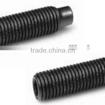 Hex socket set screw with dog point