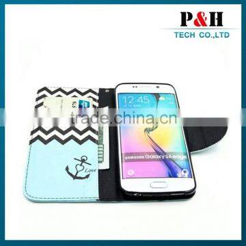2015 China Wholesale Mobile Accessories Cases,for Samsung Galaxy s6 Wallet Case,for Samsung Galaxy s6 Leather Case photo-3