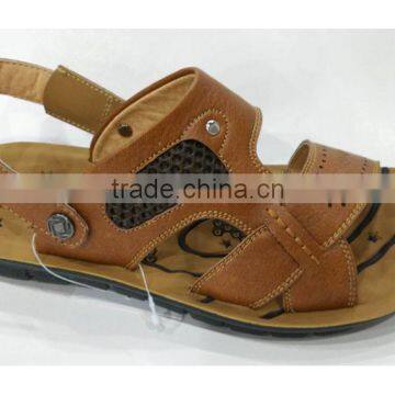 Jinjiang factory high quality men PU sandal