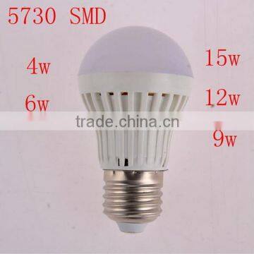 E27/E14 4W 6W 9W 12W 15W 5730SMD AC 220V 230v 240v Led Bulb