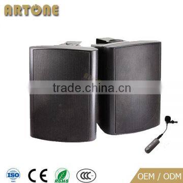 T-30 China Professional Bluetooth Active Wall Mount Speaker With Wireless Microphone photo-2