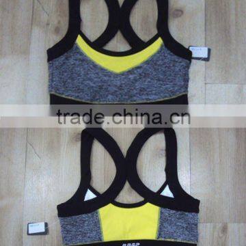 Ladies Fashion Sports Bra; Ladies Stretcth Sports Bra