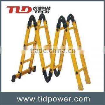 fiberglass FRP insulation double sided step ladders