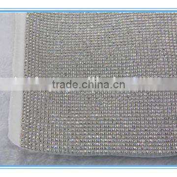 Factory price rhinestone accessories,crystal rhinestone mesh roll