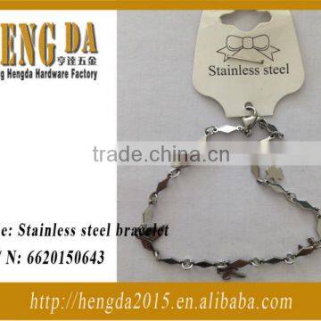 Latest stainless steel bracelet and necklace chain jewelry