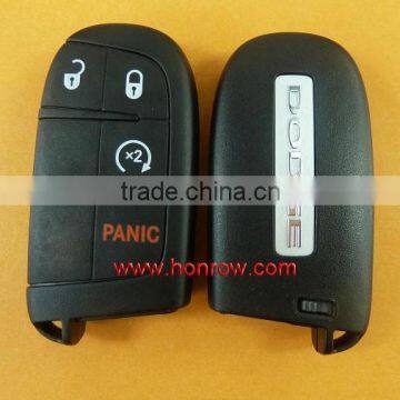 GMC Dodge 4 button car remote key with 433Mhz