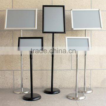 High Quality Aluminum Advertising Poster Menu Stand