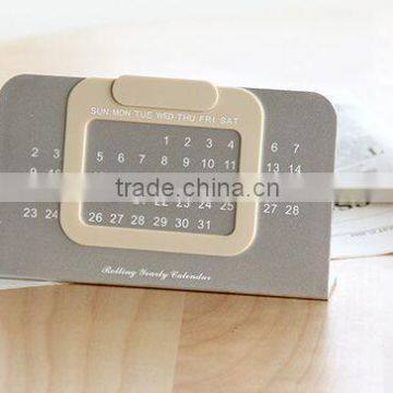 New Stationary Products on China Market Desktop Rectangle Paper-extracting Rolling Wholesale Calendar Printing photo-6
