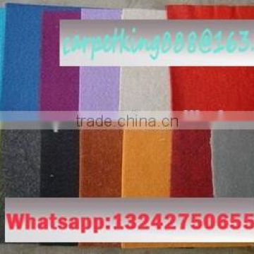 nonwoven rib surface exhibition carpet