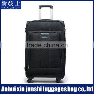 Customized 600D Polyester Luggage Trolley Cabin EVA Soft Luggage Trolley