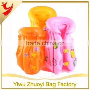 Many sizes,non-specialist,environmental protection materials,pvc inflatable kids summer life jackets