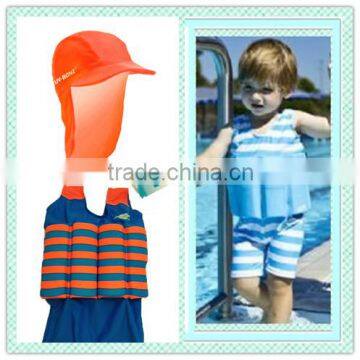 Wholesale Toddler Swim School Training Swimming Aid Floatsuit SET UV (SPF50) Sun Protection Float Suit With Adjustable Buoyancy