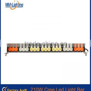 New Amber Led light bar ip68 offroad truck led lights