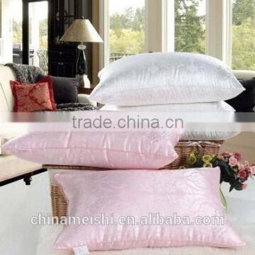 top selling wholesal chinese home jacquard silk pillow