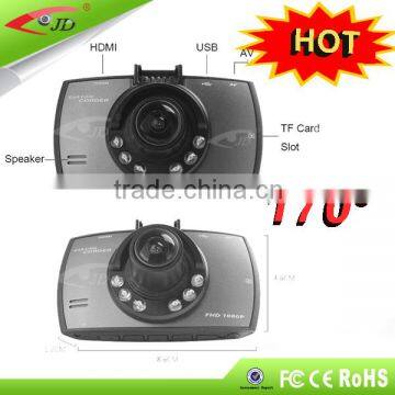 Black box dash cam with G-sensor car dvr camera with 6 IR LED Night Vision