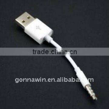 3.5mm usb and power cable for shuffle 1g 2g/3g/4g/5g