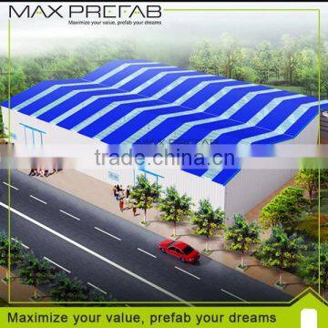 Economic Prefabricated Light Steel Prefab Warehouse